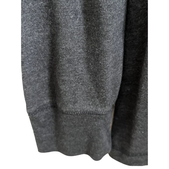 Old Navy Charcoal Gray Mens Henley Long Sleeve Shirt XXL Cotton Blend - Picture 3 of 9